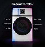 GE Profile  4.6 cu. ft. Capacity UltraFast Combo with Ventless Inverter Heat Pump Technology Washer/Dryer - White (PFQ83HSSWWW)