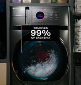 GE Profile  4.8 cu. ft. Capacity UltraFast Combo with Ventless Inverter Heat Pump Technology Washer/Dryer - Carbon Graphite (PFQ97HSPVDS)