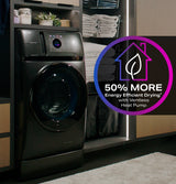 GE Profile  4.8 cu. ft. Capacity UltraFast Combo with Ventless Inverter Heat Pump Technology Washer/Dryer - Carbon Graphite (PFQ97HSPVDS)