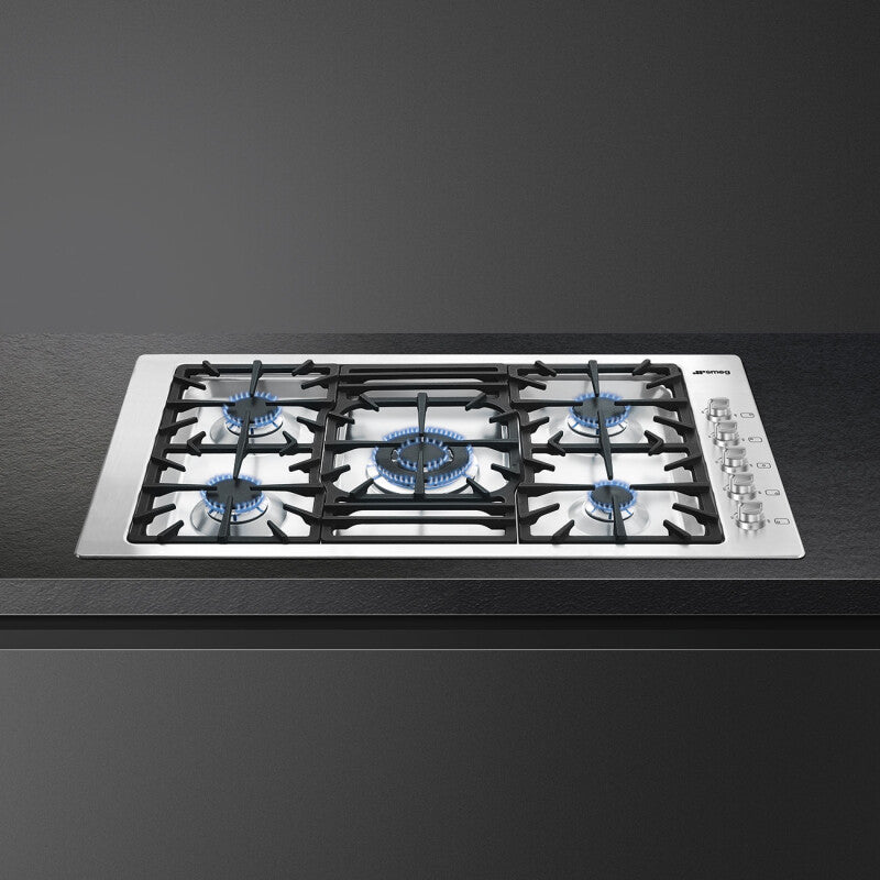 Smeg  Cooktop Classic - Stainless steel (PGFU36X2)