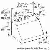 THERMADOR  Professional Wall Hood - Stainless Steel (PH30HWS)