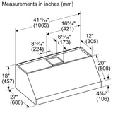 THERMADOR  Professional Wall Hood 42'' - Stainless Steel (PH42GWS)