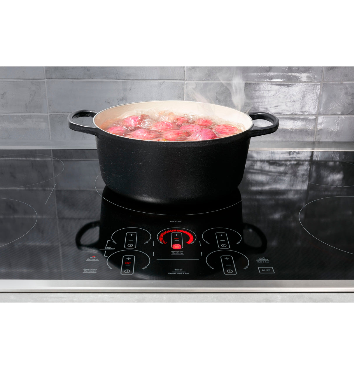 GE Profile  30" Built-In Touch Control Induction Cooktop - Black (PHP9030DTBB)