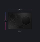 GE Profile  30" Built-In Touch Control Induction Cooktop - Black (PHP9030DTBB)