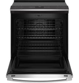GE Profile  30" Smart Slide-In Fingerprint Resistant Front-Control Induction and Convection Range with No Preheat Air Fry - Fingerprint Resistant Stainless (PHS930YPFS)