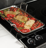GE Profile  30" Smart Slide-In Fingerprint Resistant Front-Control Induction and Convection Range with No Preheat Air Fry - Fingerprint Resistant Stainless (PHS930YPFS)