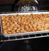 GE Profile  30" Smart Slide-In Fingerprint Resistant Front-Control Induction and Convection Range with No Preheat Air Fry - Fingerprint Resistant Stainless (PHS930YPFS)