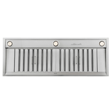 BEST RANGE HOODS  43.4375-inch Built In Power Pack Range Hood, Stainless Steel, Choice Of External Blowers Sold Separately (pk22 Series) - Stainless Steel (PKEX2245)