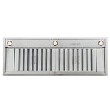 BEST RANGE HOODS 43.4375-INCH BUILT IN POWER PACK RANGE HOOD, STAINLESS STEEL, CHOICE OF EXTERNAL BLOWERS SOLD SEPARATELY (PK22 SERIES) -  (PKEX2245)