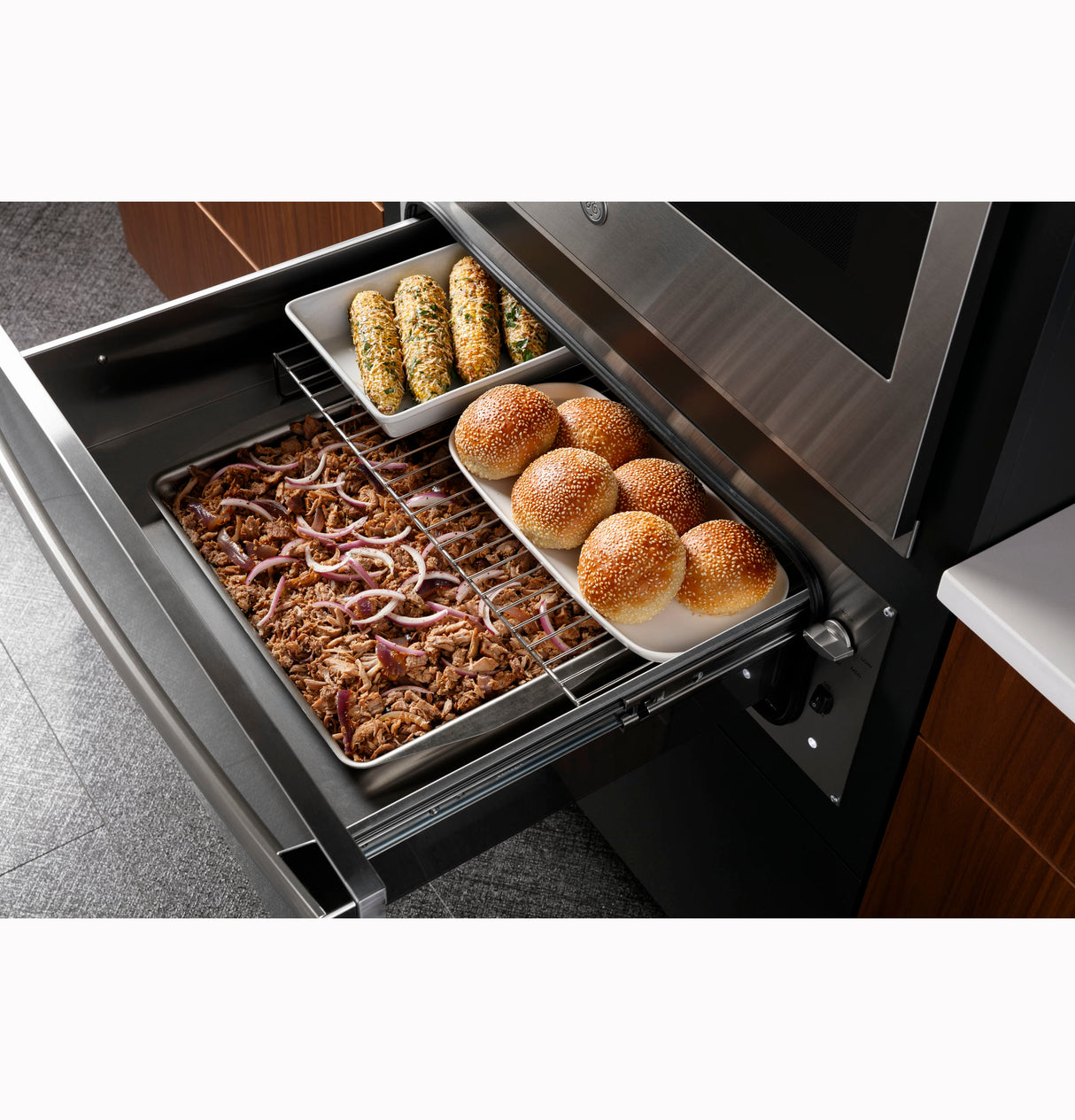 GE Profile  27" Warming Drawer - Stainless Steel (PKW7000SPSS)