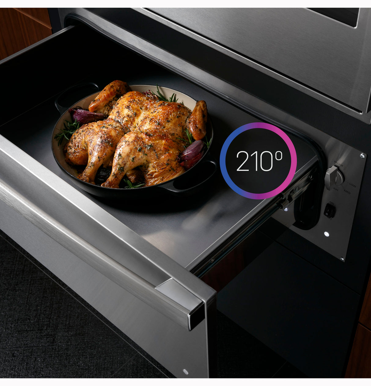 GE Profile  27" Warming Drawer - Stainless Steel (PKW7000SPSS)