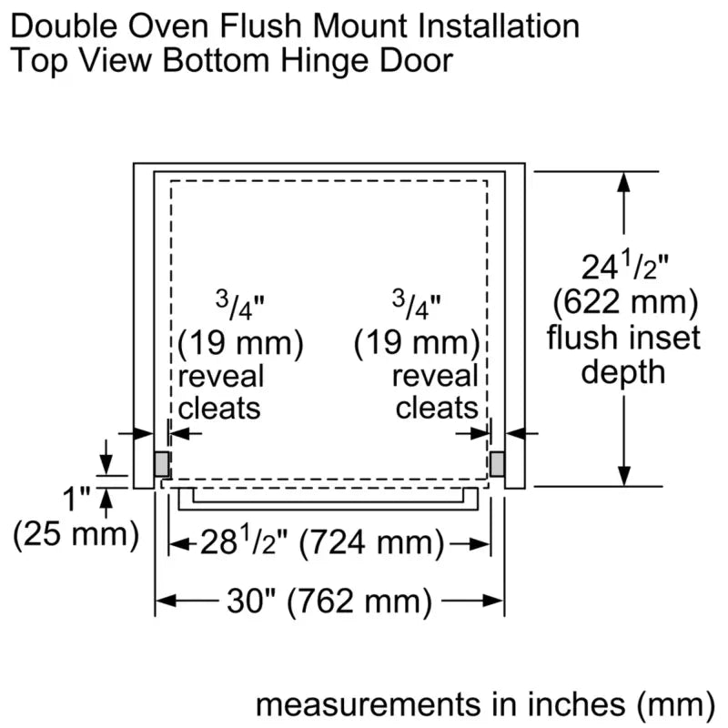Thermador Double Wall Oven - Stainless Steel (PO302W)