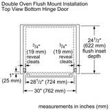 Thermador Double Wall Oven - Stainless Steel (PO302W)