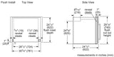 THERMADOR  Professional Single Wall Oven 30'' Right Side Opening Door, - Stainless Steel (POD301RW)