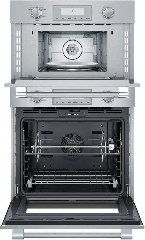 THERMADOR  Professional Double Combination Built-in Oven With Speed Oven 30'' - Stainless Steel (PODMC301W)