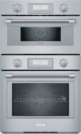 THERMADOR  Professional Double Combination Built-in Oven With Speed Oven 30'' - Stainless Steel (PODMC301W)