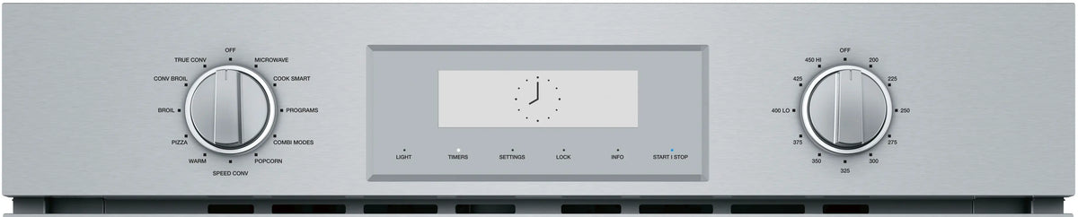 THERMADOR  Professional Double Combination Built-in Oven With Speed Oven 30'' - Stainless Steel (PODMC301W)
