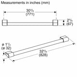 THERMADOR  Door Handle - Stainless Steel (PR36HNDL20)