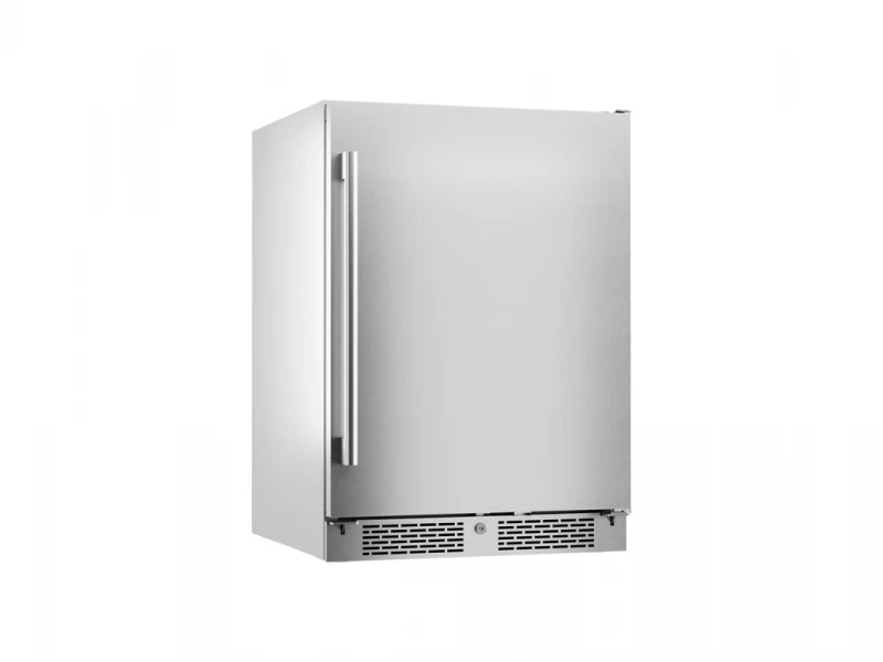 Zephyr 24" Outdoor Single Zone Beverage Cooler - Solid Stainless Steel (PRB24C01ASOD)