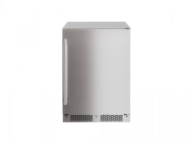 Zephyr 24" Outdoor Single Zone Beverage Cooler - Solid Stainless Steel (PRB24C01ASOD)