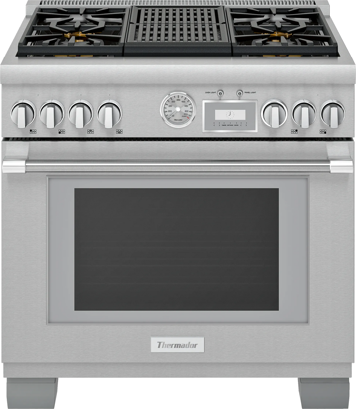 THERMADOR  Dual Fuel Professional Range - Stainless Steel (PRD364WLGU)