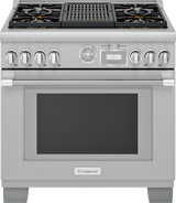 THERMADOR  Dual Fuel Professional Range - Stainless Steel (PRD364WLGU)