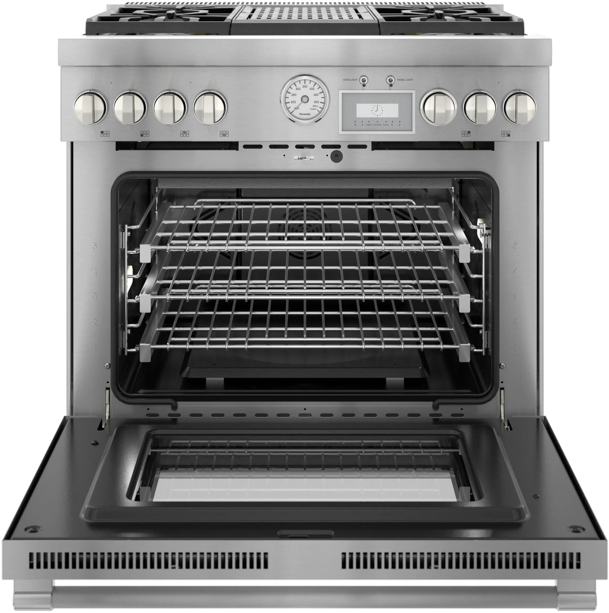 THERMADOR  Dual Fuel Professional Range - Stainless Steel (PRD364WLGU)