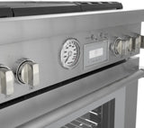 THERMADOR  Dual Fuel Professional Range - Stainless Steel (PRD364WLGU)