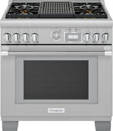 THERMADOR  Dual Fuel Professional Range - Stainless Steel (PRD364WLGU)