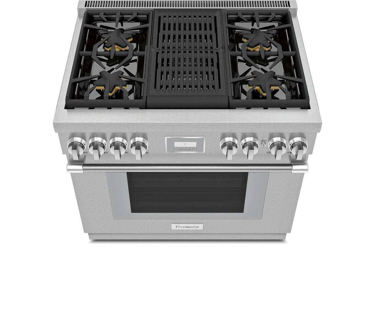 Thermador  Dual Fuel Professional Range - Stainless Steel (PRD364WLHU)