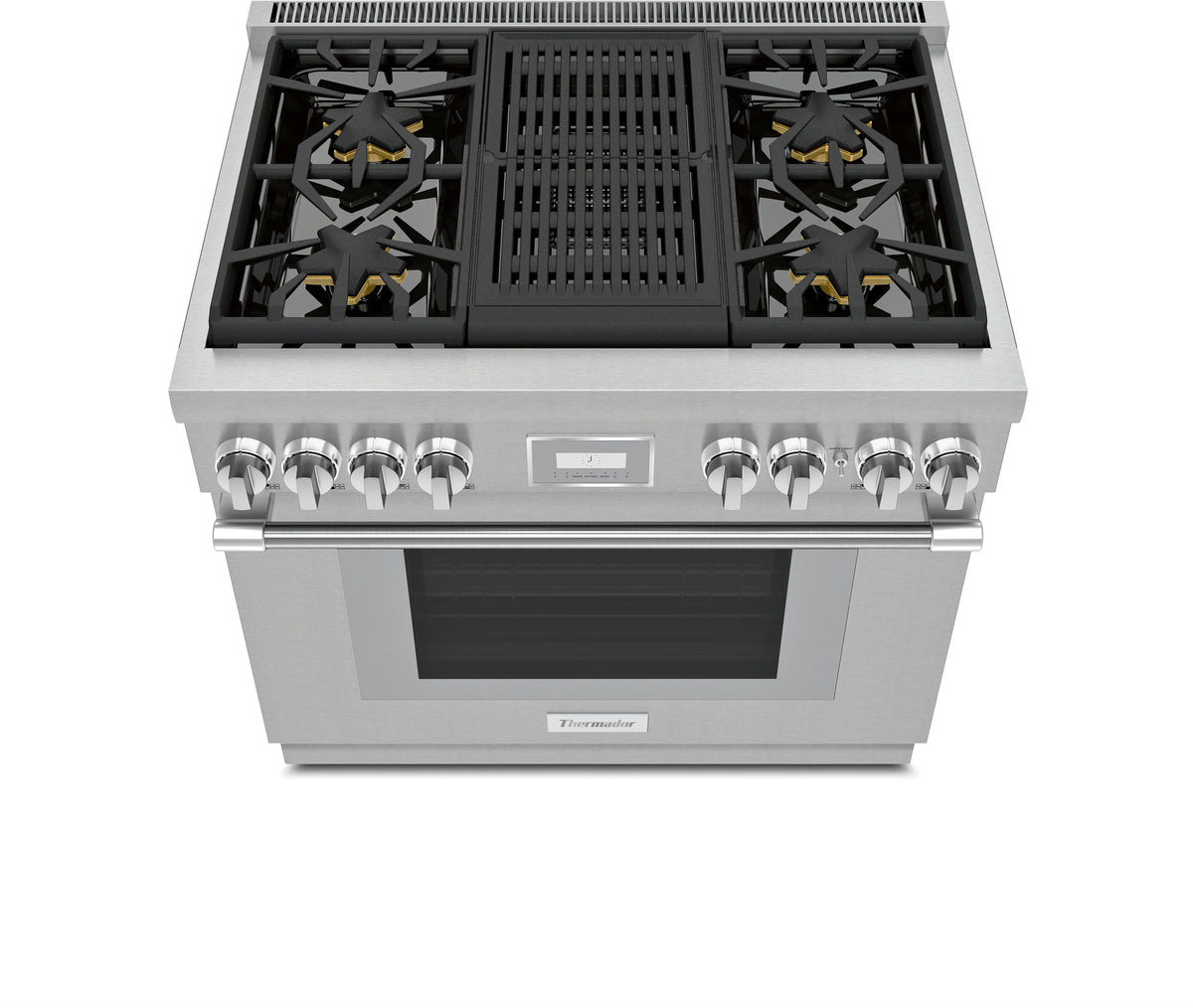 THERMADOR  Dual Fuel Professional Range - Stainless Steel (PRD364WLHU)
