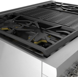 Thermador  Dual Fuel Professional Range - Stainless Steel (PRD364WLHU)