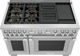 THERMADOR  Dual Fuel Professional Range - Stainless Steel (PRD484WCGU)