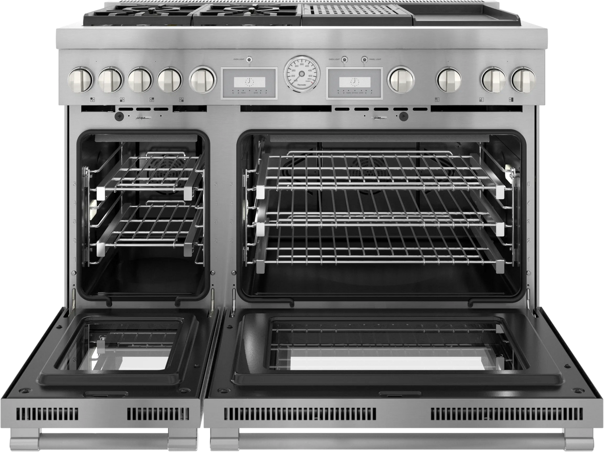 THERMADOR  Dual Fuel Professional Range - Stainless Steel (PRD484WCGU)