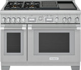 THERMADOR  Dual Fuel Professional Range - Stainless Steel (PRD484WCGU)
