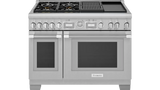 Thermador Dual Fuel Professional Range - Stainless Steel (PRD484WCGU)