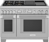 Thermador Dual Fuel Professional Range - Stainless Steel (PRD484WCGU)