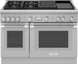 THERMADOR  Dual Fuel Professional Range - Stainless Steel (PRD484WCHU)