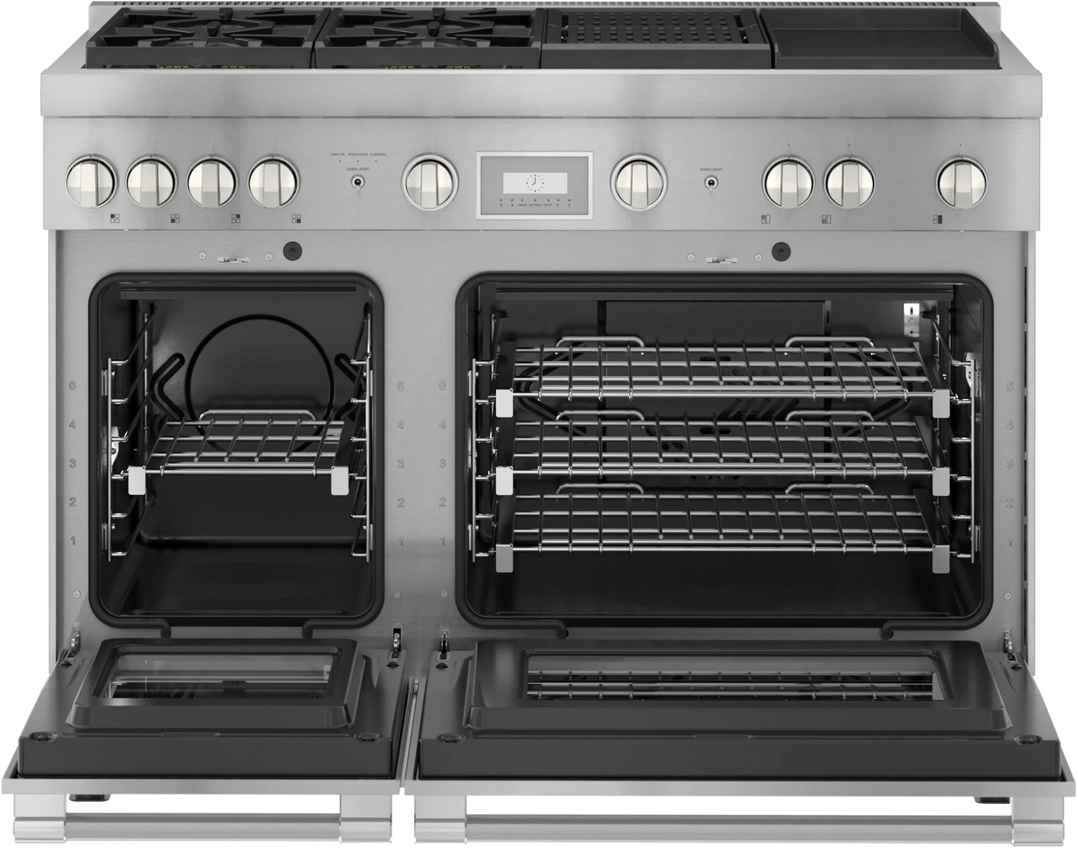THERMADOR  Dual Fuel Professional Range - Stainless Steel (PRD484WCHU)