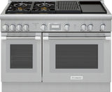 THERMADOR  Dual Fuel Professional Range - Stainless Steel (PRD484WCHU)