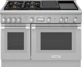Thermador Dual Fuel Professional Range - Stainless Steel (PRD484WCHU)