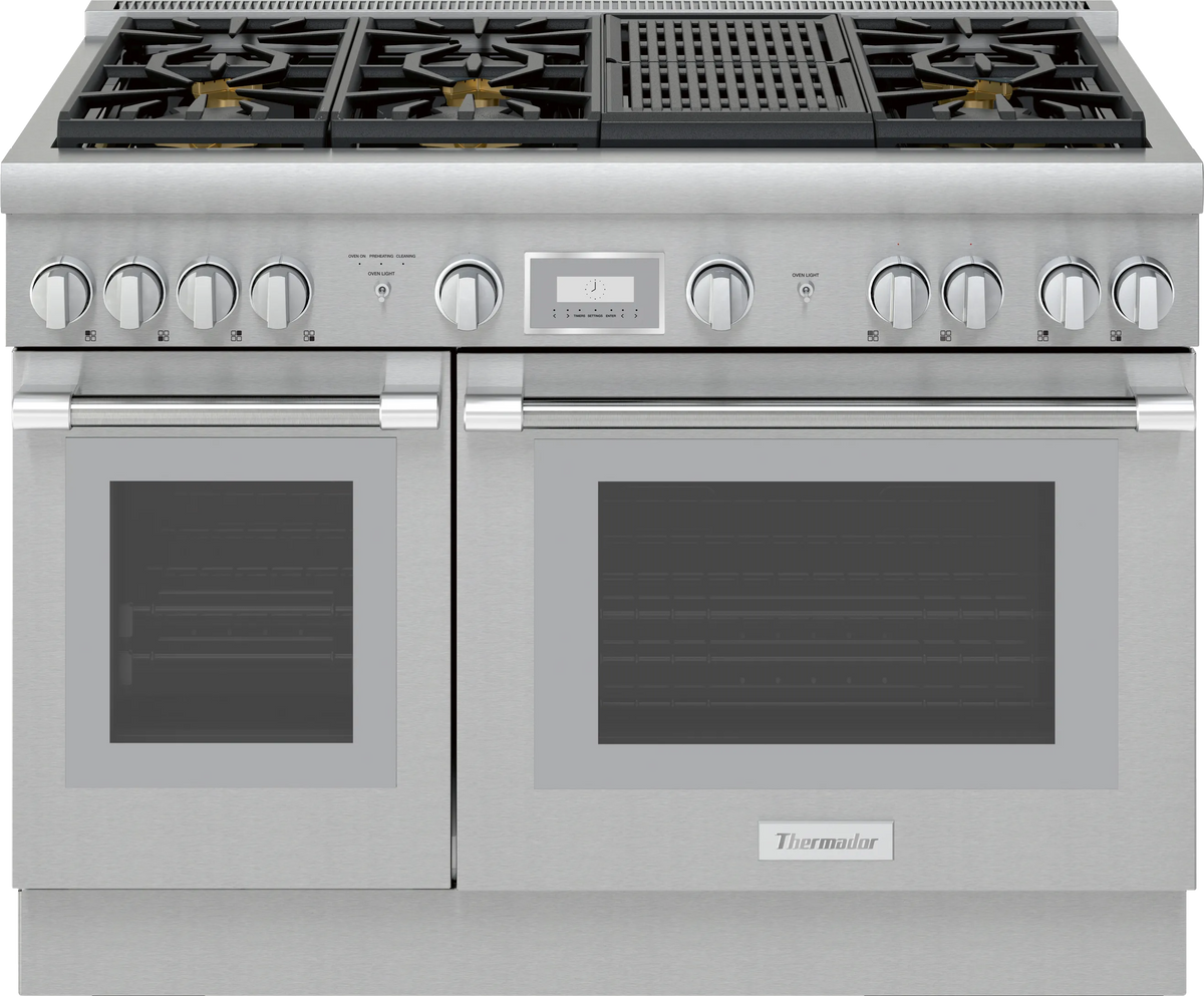 THERMADOR  Dual Fuel Professional Range - Stainless Steel (PRD486WLHU)