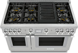 Thermador  Dual Fuel Professional Range - Stainless Steel (PRD486WLHU)