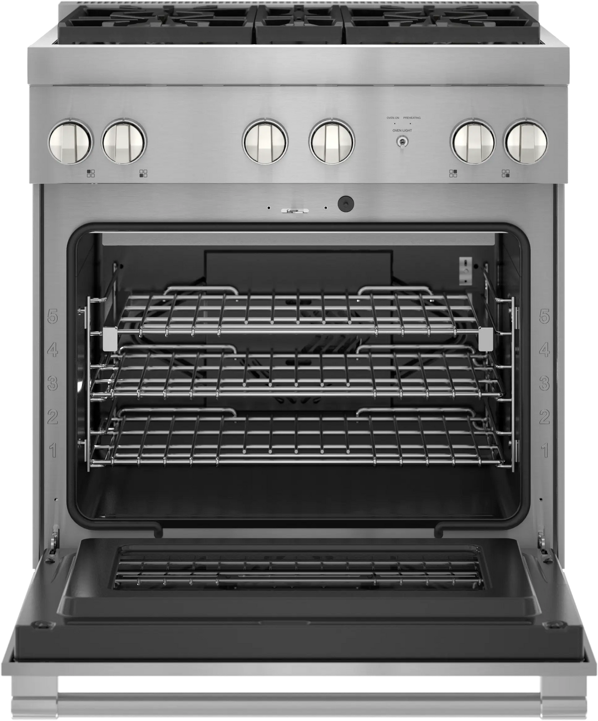THERMADOR  Gas Professional Range 30'' Pro Harmony® Standard Depth - Stainless Steel (PRG304WH)