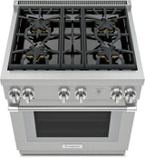 THERMADOR  Gas Professional Range 30'' Pro Harmony® Standard Depth - Stainless Steel (PRG304WH)