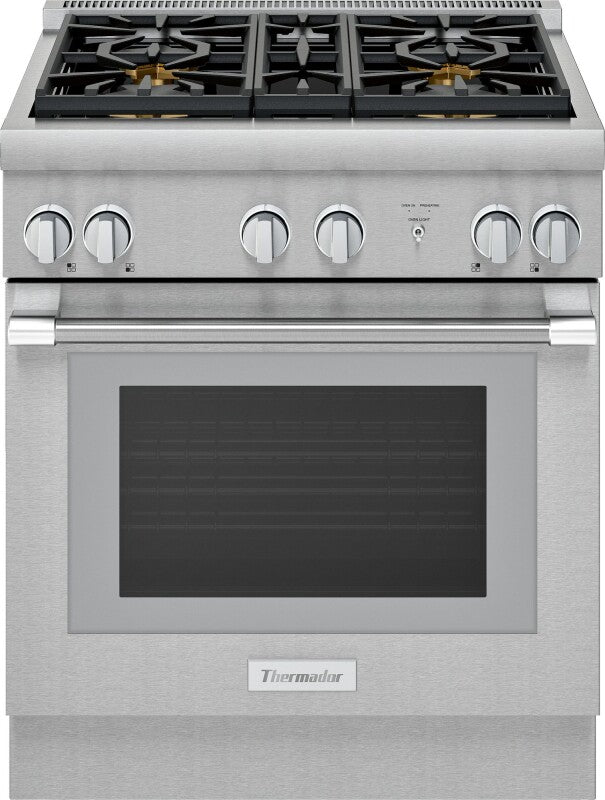 THERMADOR Gas Professional Range 30" Pro Harmony Standard Depth - Stainless Steel (PRG304WH)