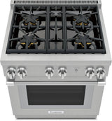 THERMADOR Gas Professional Range 30" Pro Harmony Standard Depth - Stainless Steel (PRG304WH)