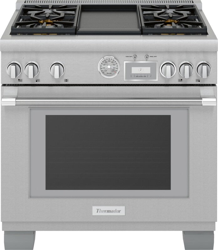 Thermador Gas Professional Range 36" Pro Grand Commercial Depth - Stainless Steel (PRG364WDG)