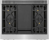 Thermador Gas Professional Range 36" Pro Grand Commercial Depth - Stainless Steel (PRG364WDG)