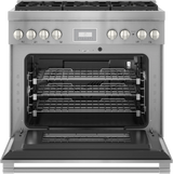 THERMADOR  Gas Professional Range 36'' Pro Harmony® Standard Depth - Stainless Steel (PRG366WH)